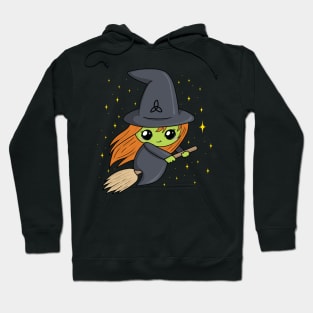 Cute Kawaii Witch Hoodie